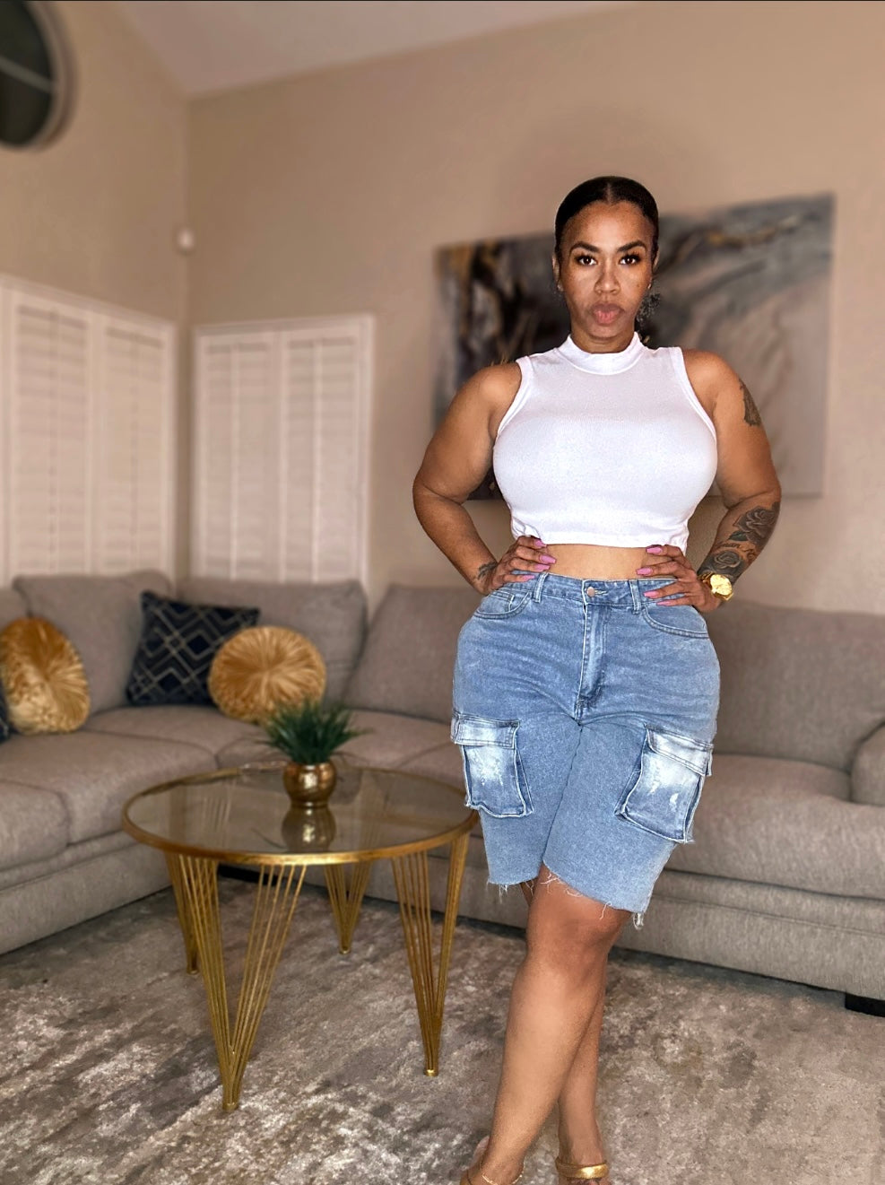 StacyJay Bermuda Shorts