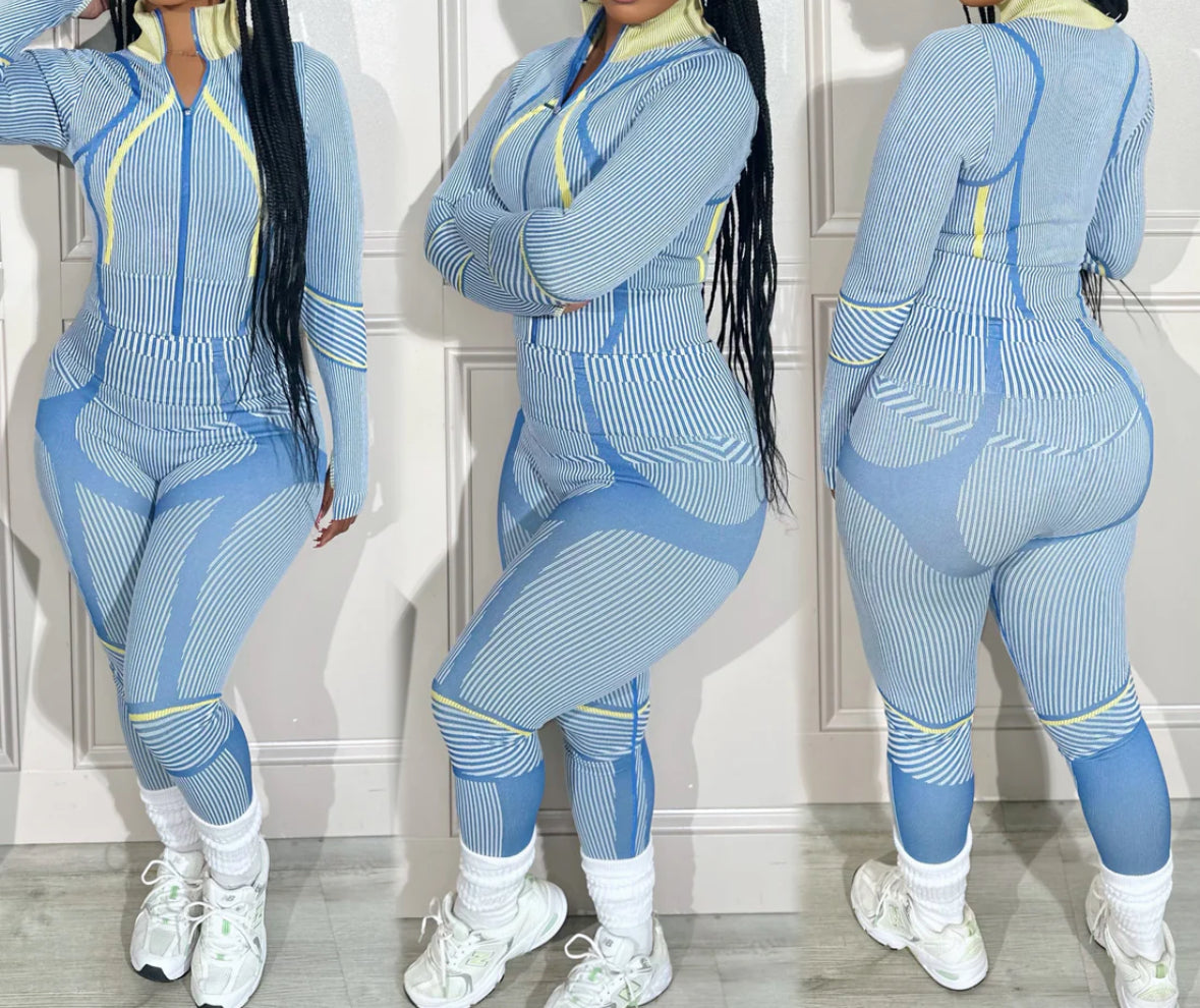 “All On Me” Blue Set