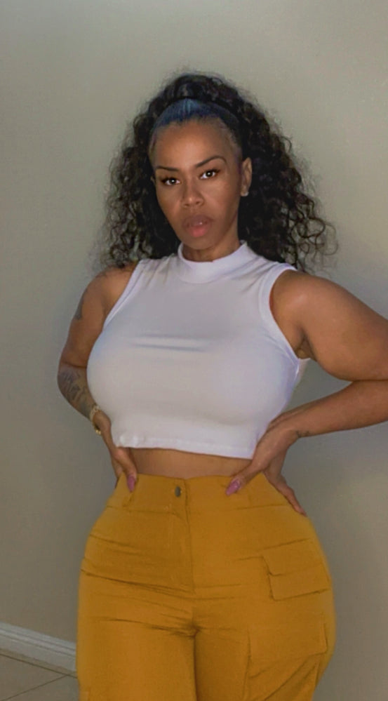 Basic Mock Neck Tank