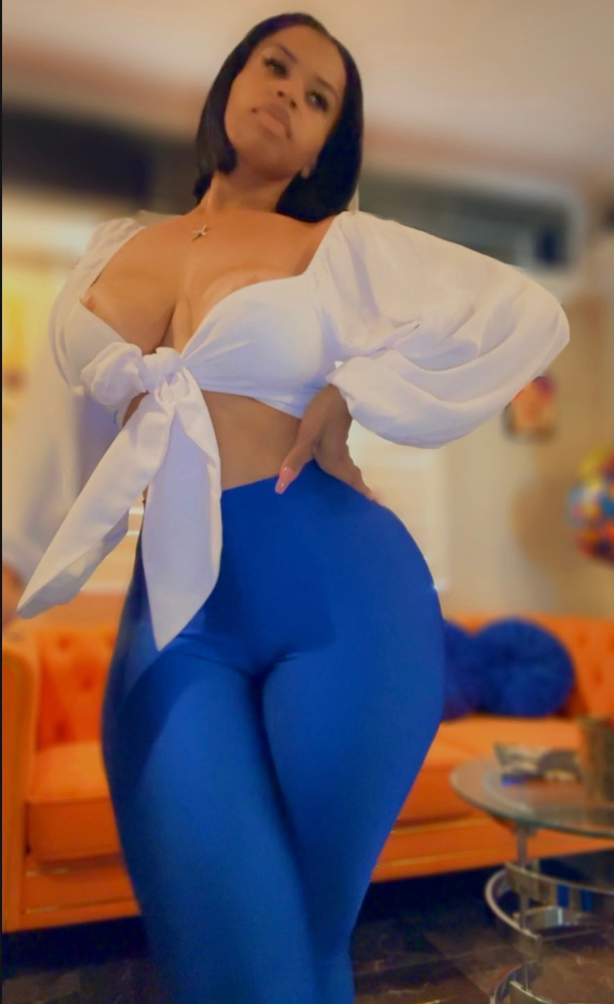 CandyBlue “High Maintenance” Leggings