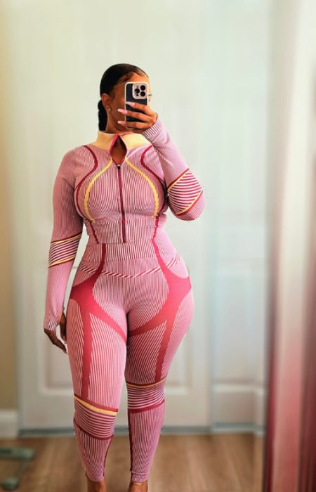 “All On Me” Pink Set