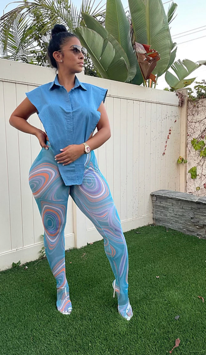 “Mixed Up” Leggings