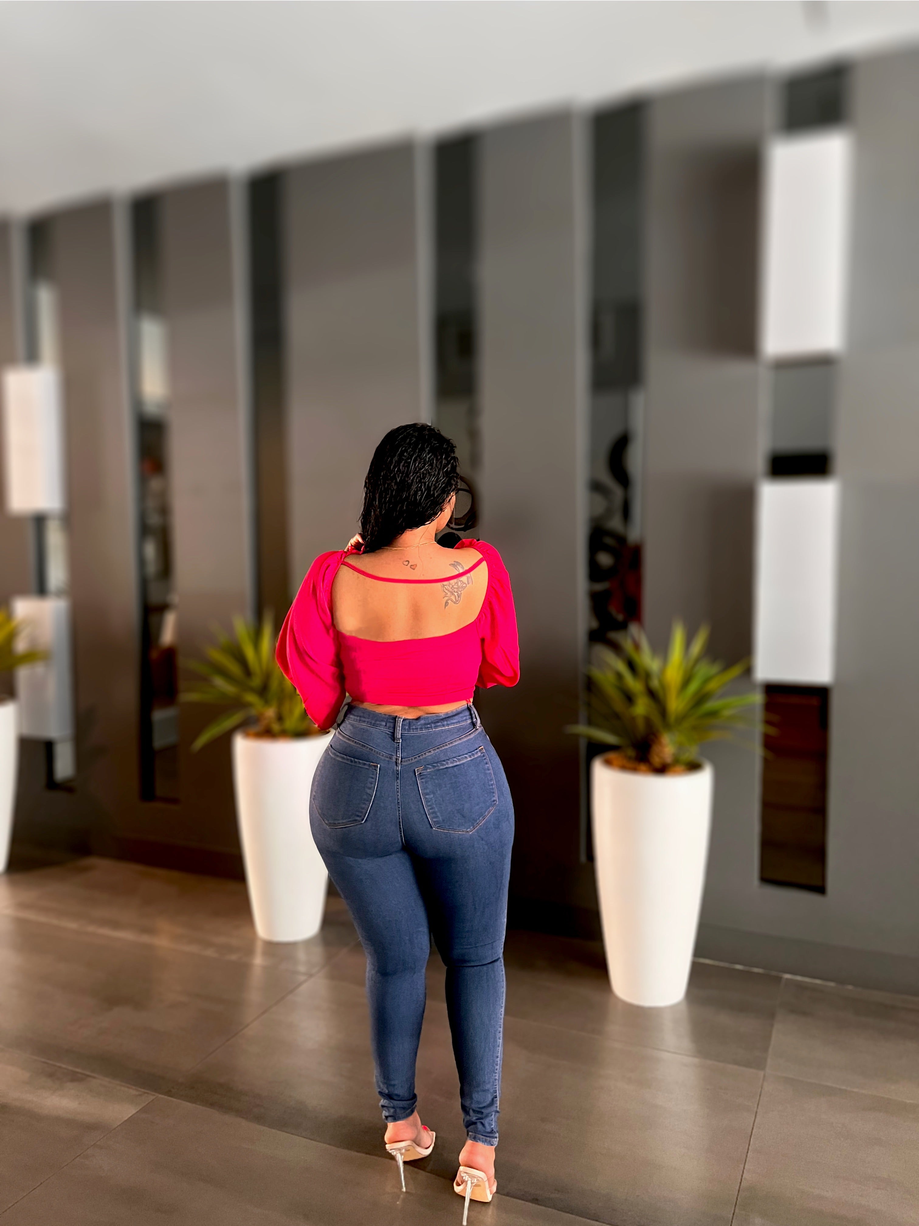 Fuschia “Fancy Me” Top