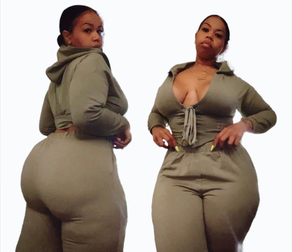 Socialite Hooded Set