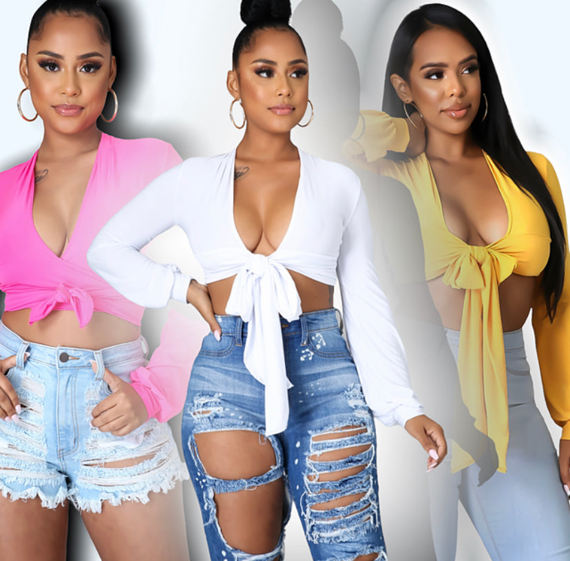 “Pretty Bare” Crop Top