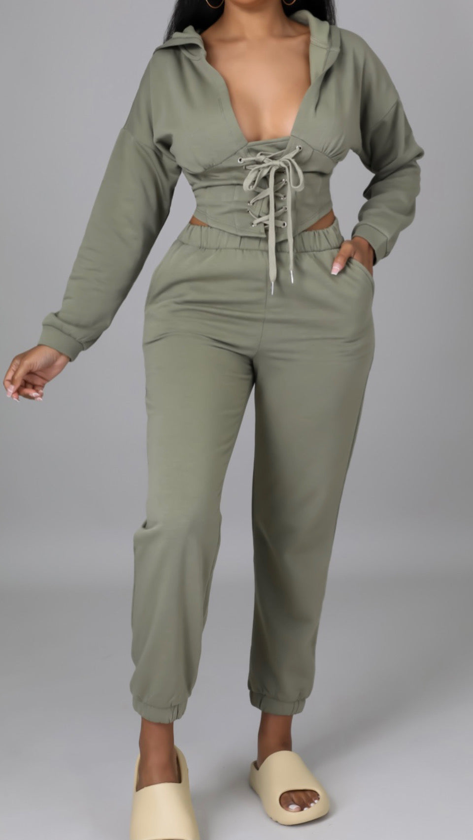 Socialite Hooded Set