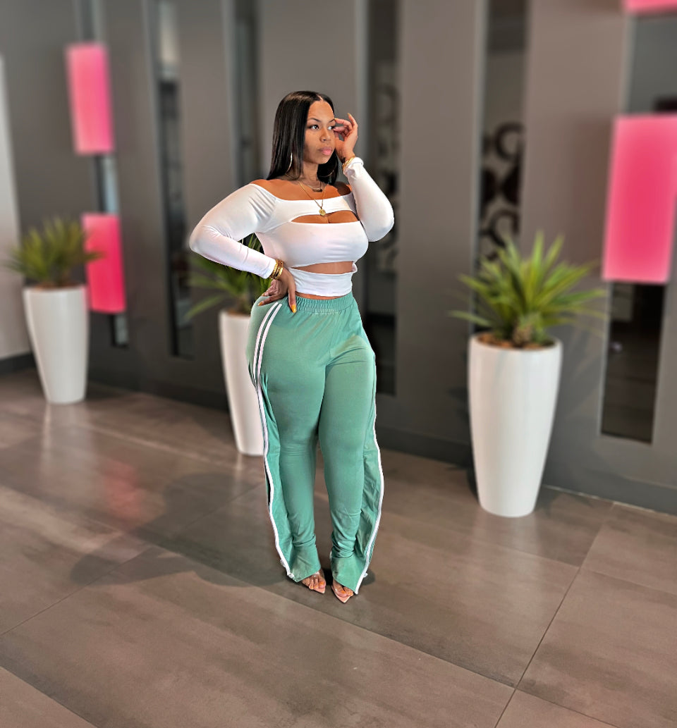 Sage “Money Moves” Joggers