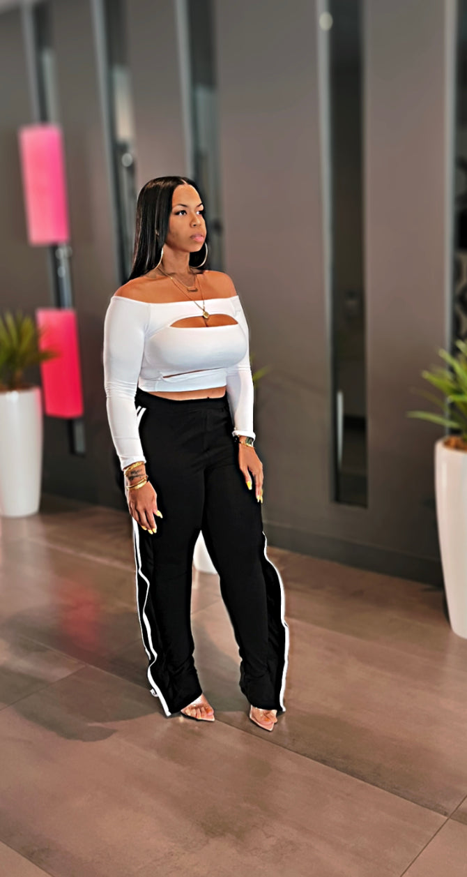 Black “Money Moves” Joggers